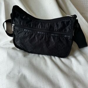 Lesportsac hobo crossbody bag jacquard - blue lining